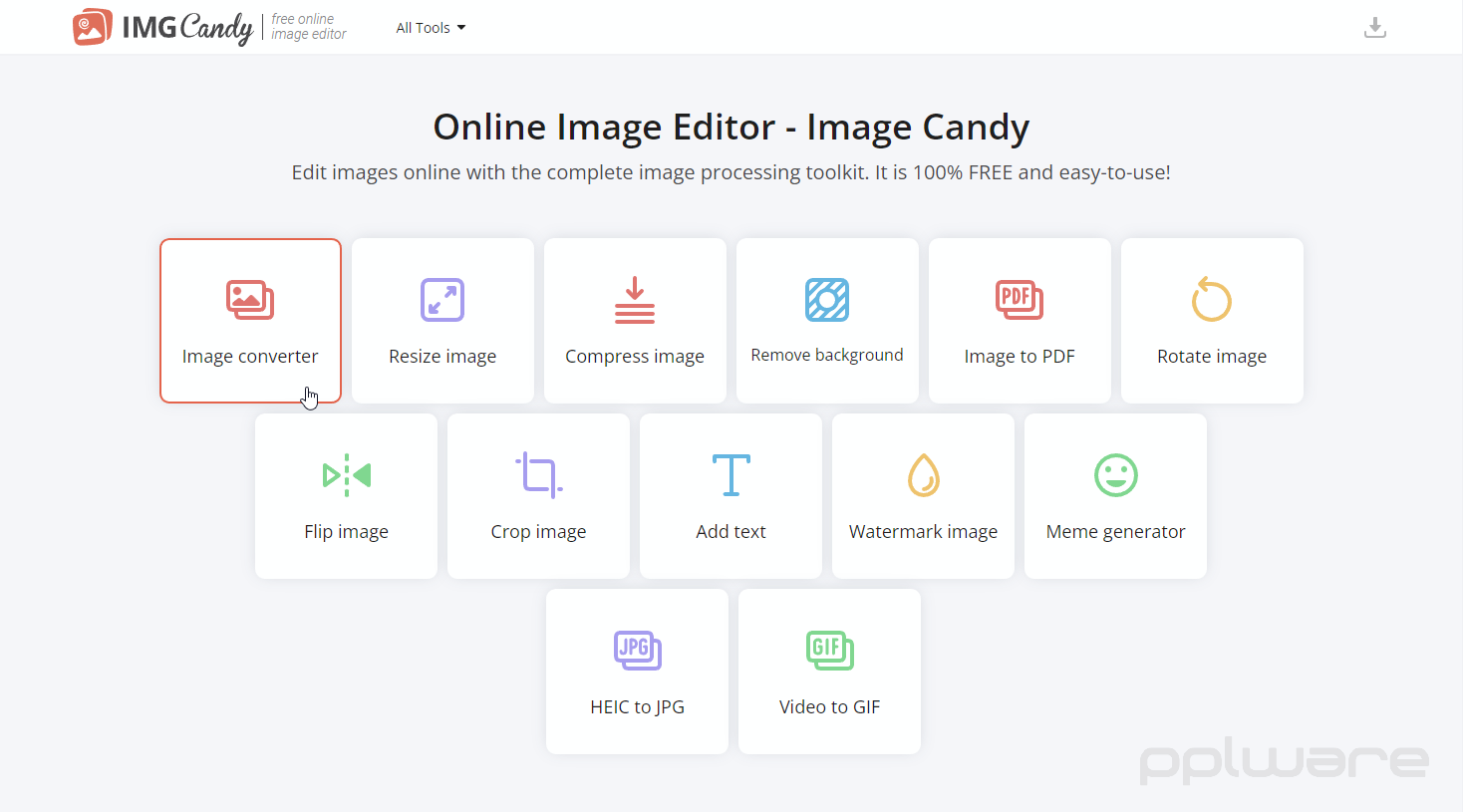 Image Candy – a edição de imagem de forma rápida, gratuita e online